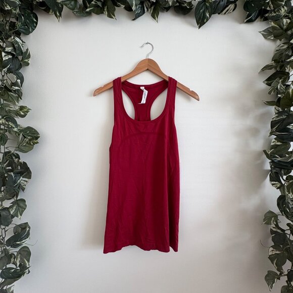 Lululemon Athletic Swiftly Tech RB Tank Top 2.0 Prep Red NWT Women’s Size 10 - Picture 1 of 7